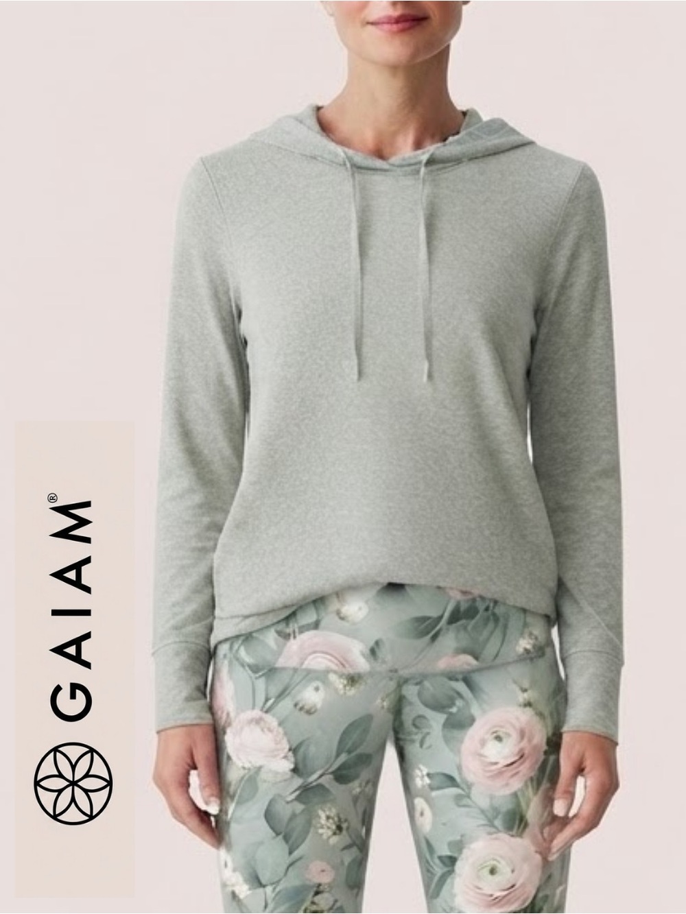 Long Sleeve • NWOT
GAIAM • Women's Pullover Hoodie Lightweight Long Sleeve
